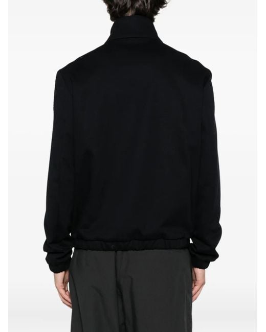 Moncler Black Simorre Zip-Fastening Jacket for men