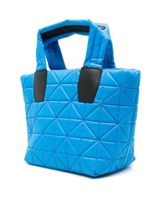 VEE COLLECTIVE Blue Mini Vee Tote Bag