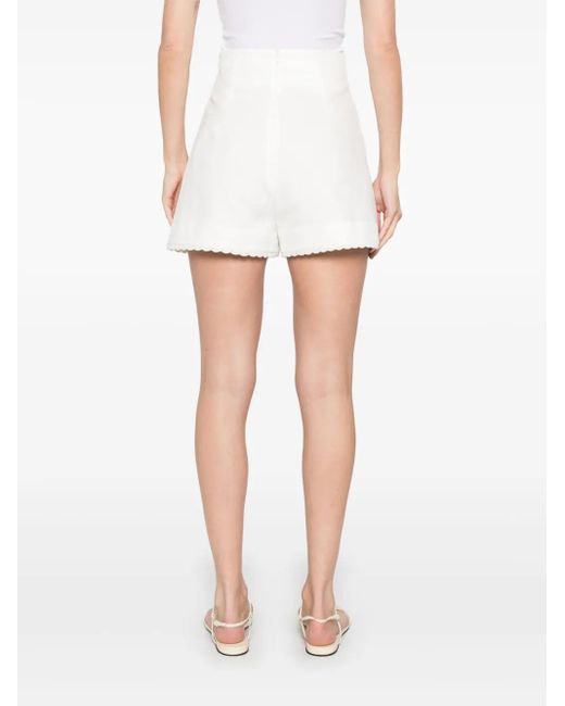 Zimmermann Maxine ショートパンツ White