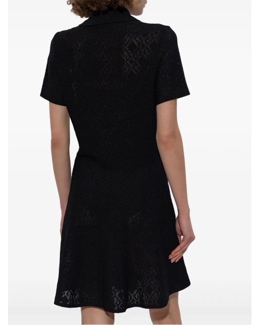 Givenchy Black Polo Knit Dress