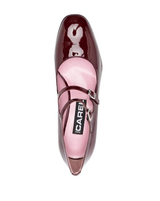 Pumps Alice Con Punta Quadrata 65Mm di CAREL PARIS in Brown