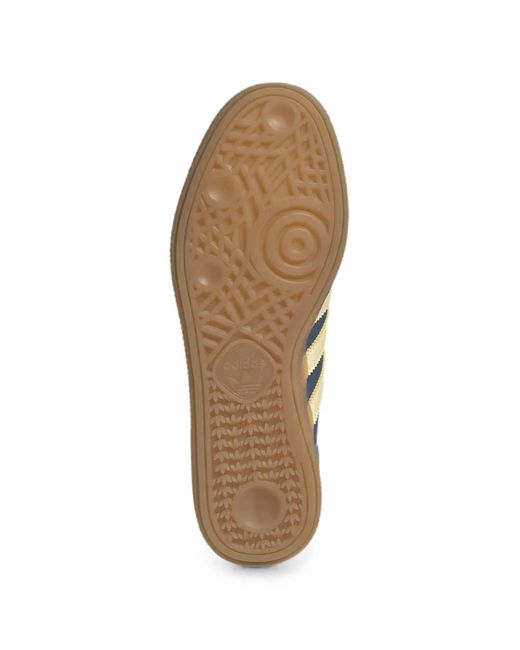 Adidas Blue Suede Lace-Up Sneakers With Soft Insole for men
