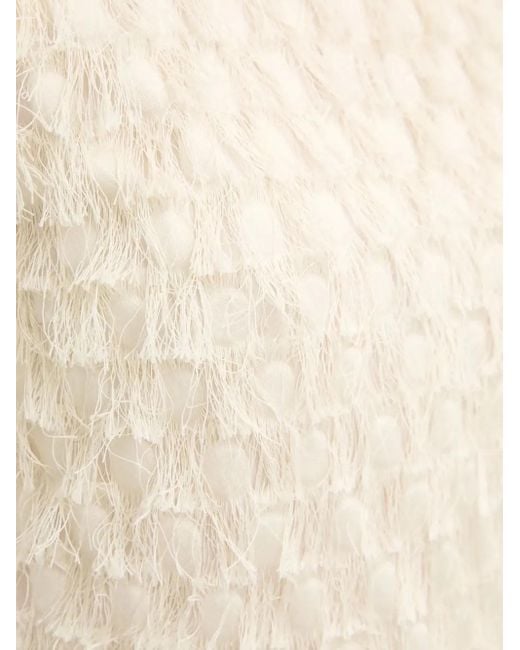 Day Birger et Mikkelsen Natural Fringe High-Neck Top