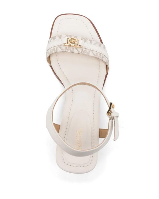 Michael Kors Natural 50Mm Mandy Sandals