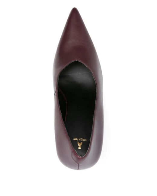 Patrizia Pepe Purple 100Mm Pointed-Toe Stiletto Pumps