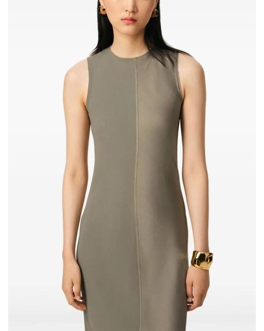 Vestido largo AMI de color Natural