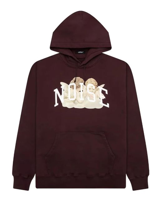 Undercover Red Noise Angel-Print Hoodie for men