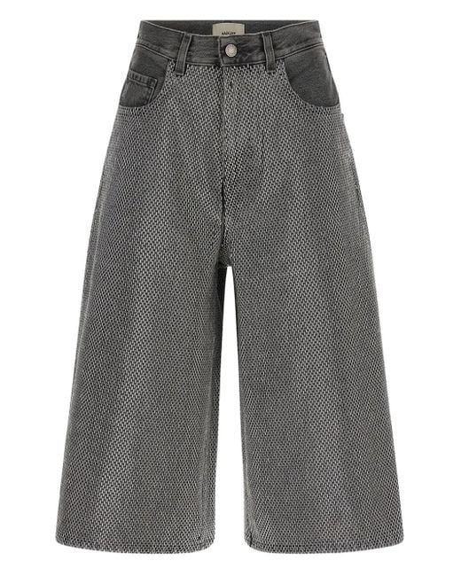 Jeans Crop Belle di Haikure in Gray