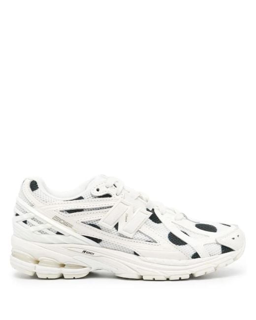 New Balance White 1906R Polka-Dot Sneakers