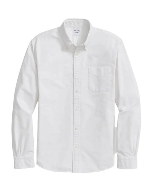 Brooks Brothers Hemd mit Tasche in White für Herren