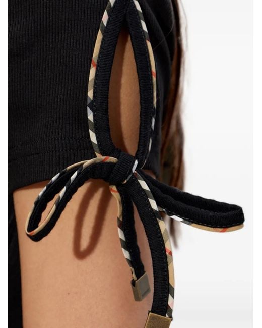 Burberry Black Tatiana Mini Dress