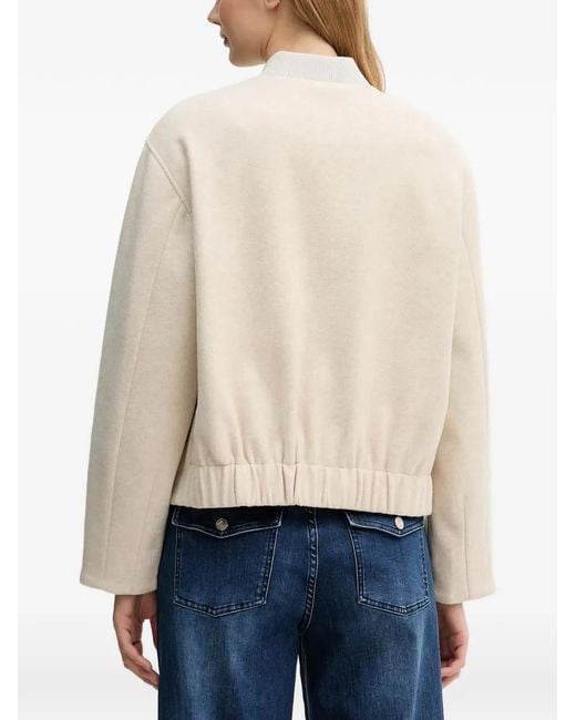 Ouí White Button Pocket Jacket
