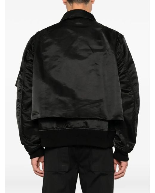 Sacai Black Jackets for men