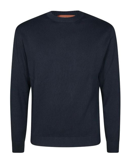 メンズ Daniele Fiesoli クルーネック セーター Blue