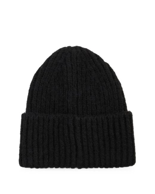 Barbour Black Meryl Beanie Hat