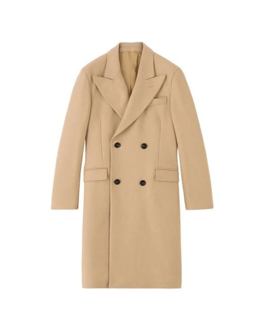 Fortela Natural Ernesto Double-Breasted Coat for men