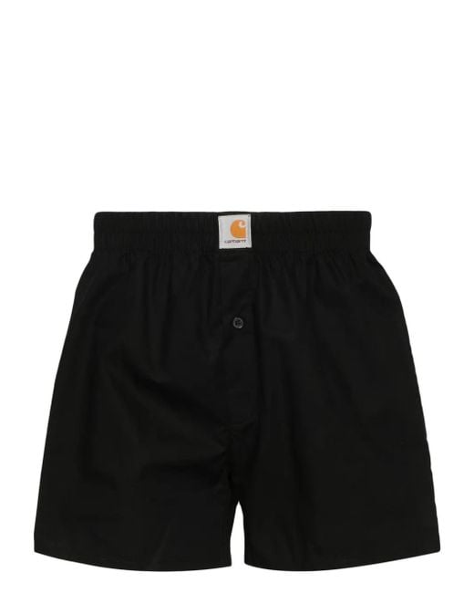 Carhartt Black Logo-Waistband Cotton Boxers for men