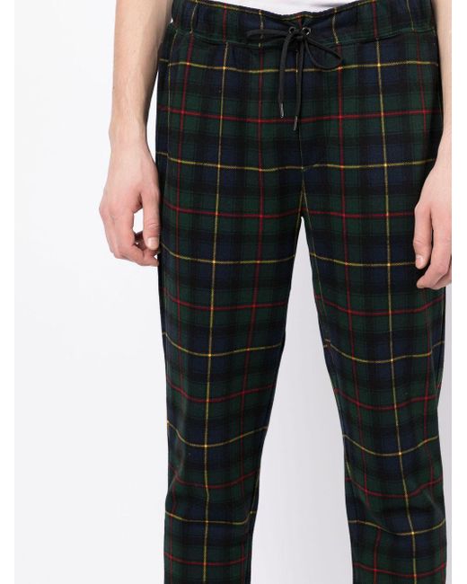 Polo Ralph Lauren Plaid-check Skinny Trousers in Yellow for Men | Lyst  Canada