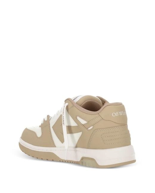Off-White c/o Virgil Abloh White Cutout Detail Sneakers for men