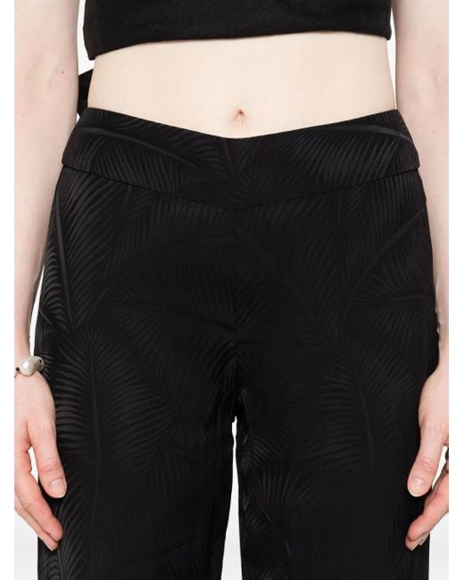 Johanna Ortiz Laidback Energy ワイドパンツ Black