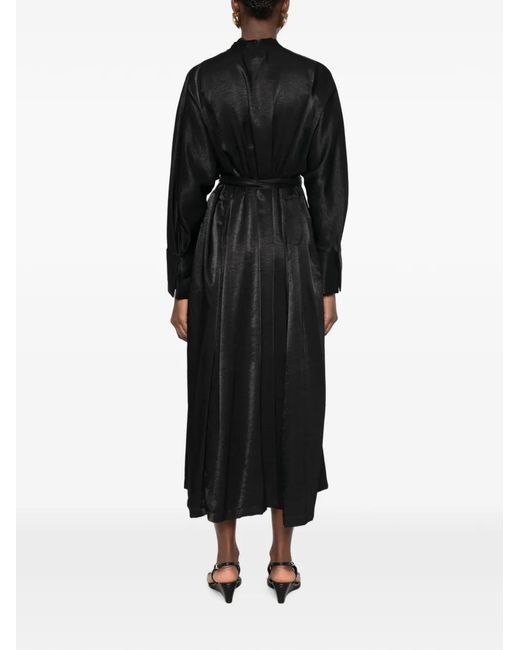 Dixie Midi-Jurk in het Black