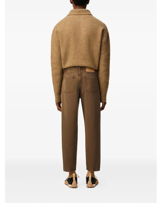 Vaqueros De Corte Tapered AMI de hombre de color Brown