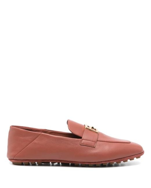 Fendi Pink Baguette Loafer
