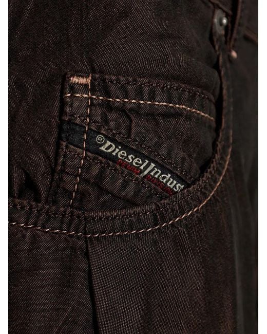 DIESEL Brown 1987 D-Khelz-Bs Wide-Leg Jeans