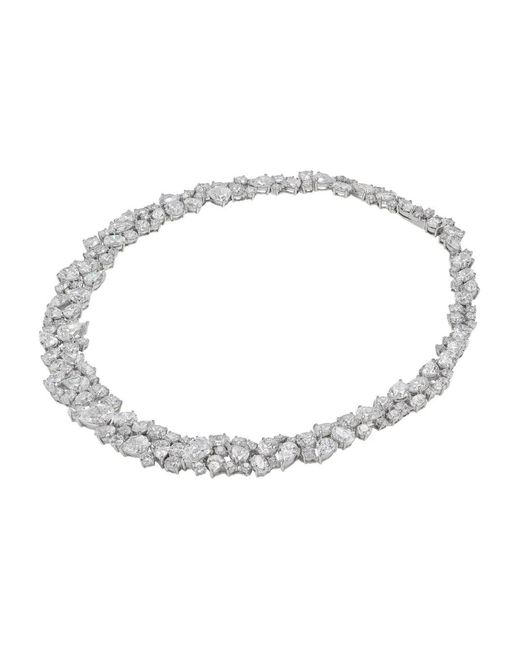 Anabela Chan Metallic Garden Of Eden Diamond Necklace
