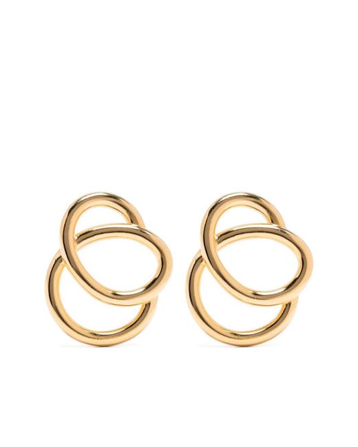 D'Estree Metallic Small Sonia Icon Earrings