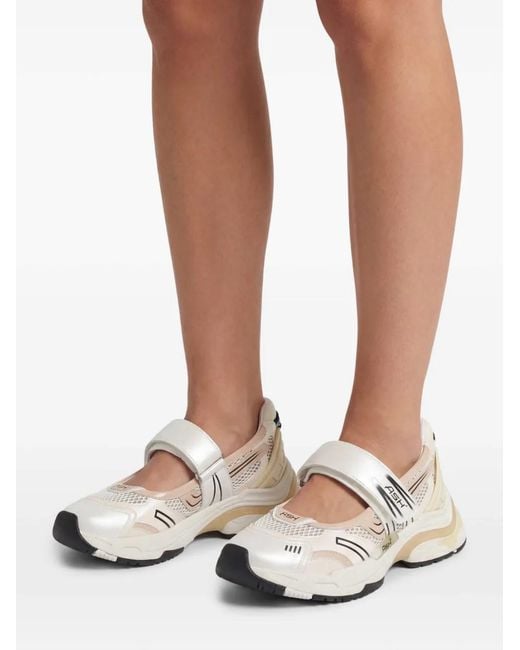 Ash White Strap Sneakers