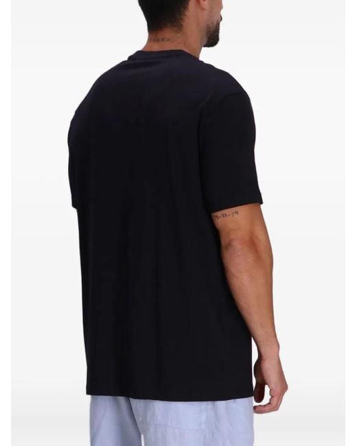T-Shirt di ARMANI EXCHANGE in Black da Uomo