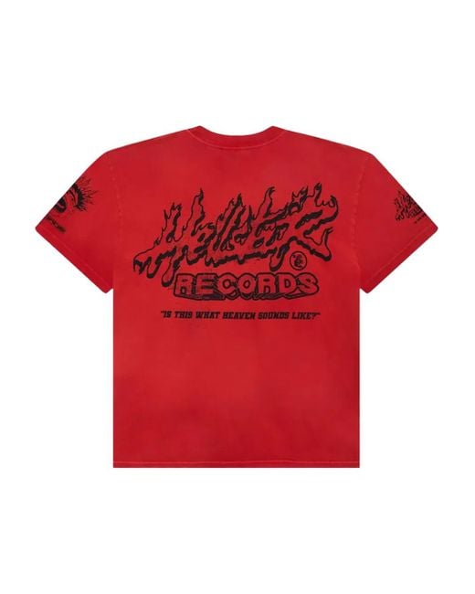 HELLSTAR Red Records T-Shirt for men