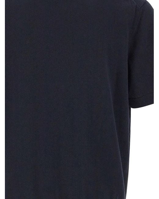 Boss Blue T-Shirt Kanacho À Patch Logo for men