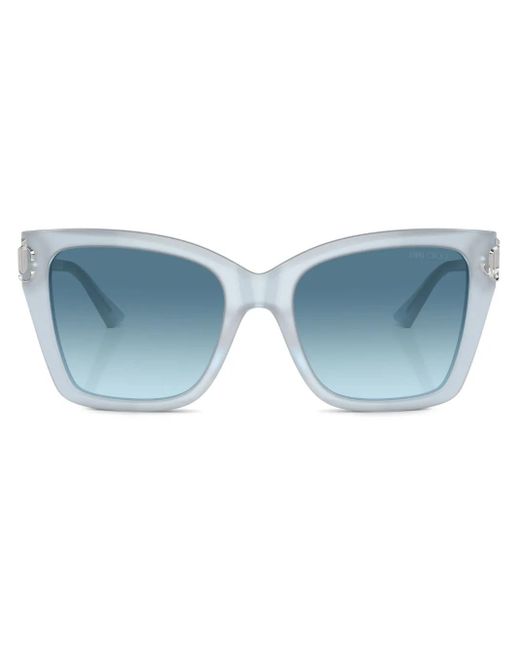 Jimmy Choo Blue Kira Sunglasses