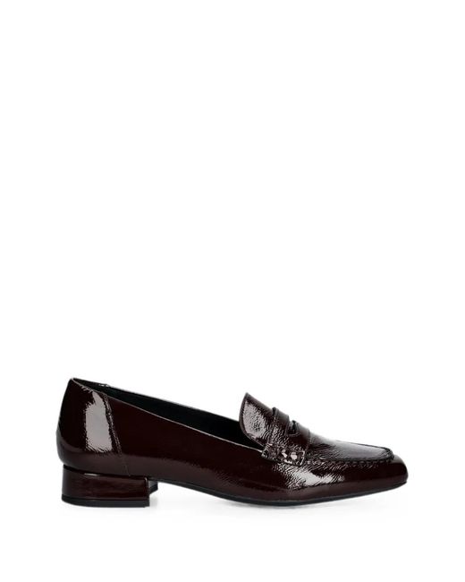 Vagabond White Debbi Square-Toe Loafers
