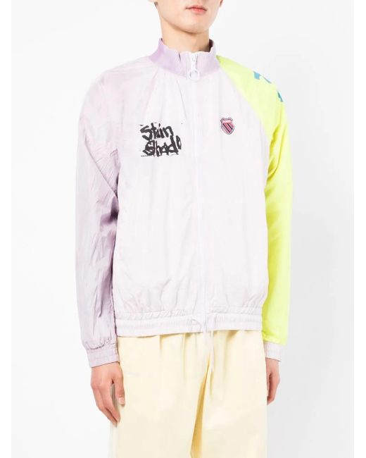 Stain Shade Pink K-Swiss Tie-Dye Zip-Up Jacket
