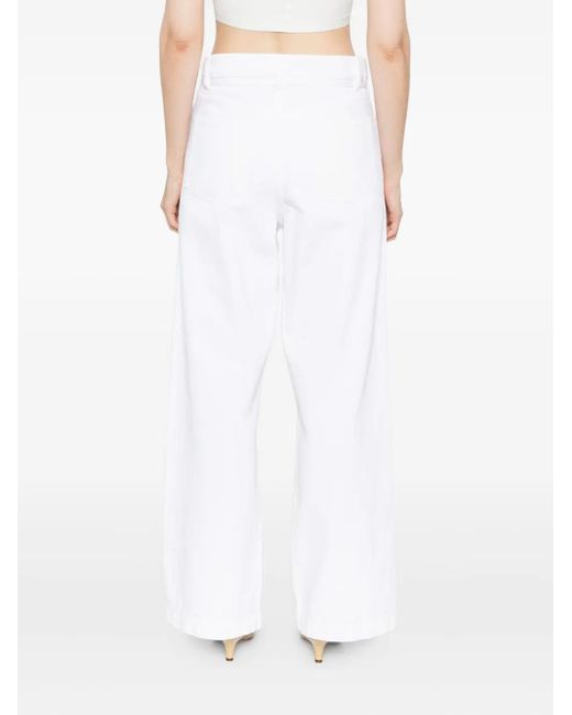 Day Birger et Mikkelsen スプリットヘム ジーンズ White