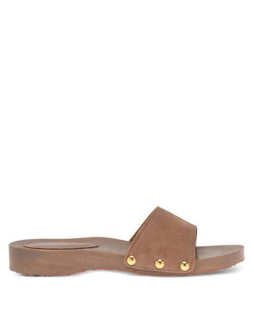 Gianvito Rossi Brown Riviera Sandals