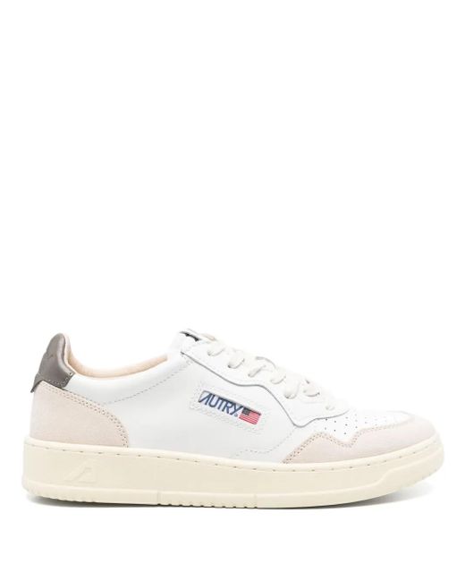 メンズ Autry Medalist Low Sneakers White
