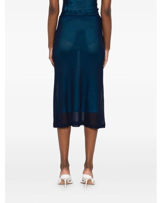 Off-White c/o Virgil Abloh Blue Skirts