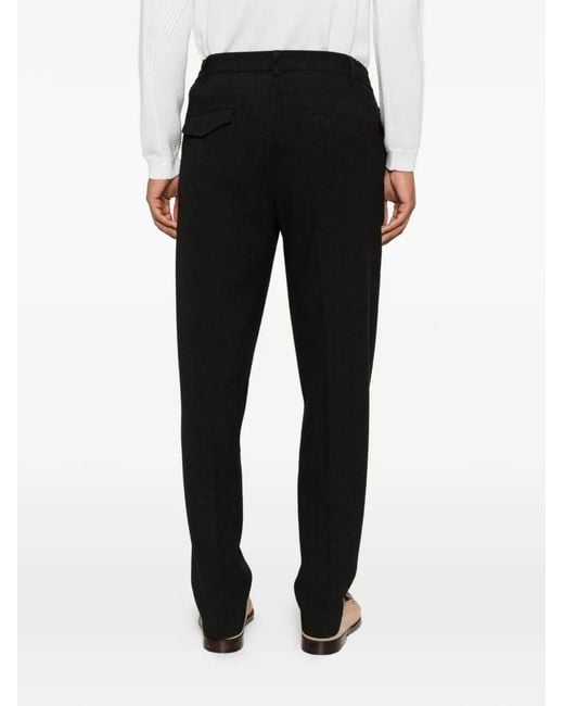Tagliatore Black Pantalon Slim for men