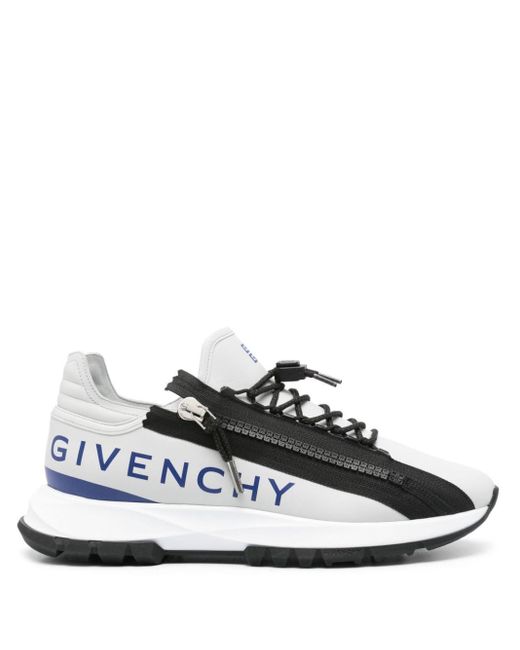 Givenchy White Spectre Leather Sneakers for men