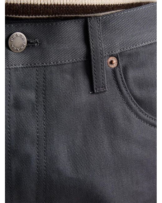 Vaqueros Rectos Prada de hombre de color Blue
