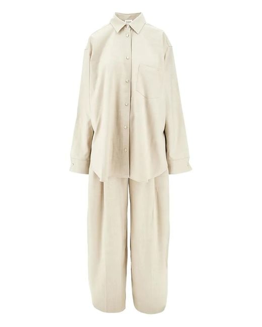 ANDAMANE Natural Wandela Pocket Trousers Set
