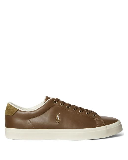 Zapatillas bajas con cordones Polo Ralph Lauren de hombre de color Brown