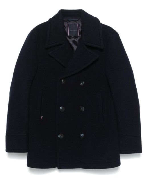 メンズ Tommy Hilfiger ピーコート Blue