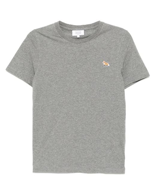 Maison Kitsuné Baby Fox パッチ Tシャツ Gray