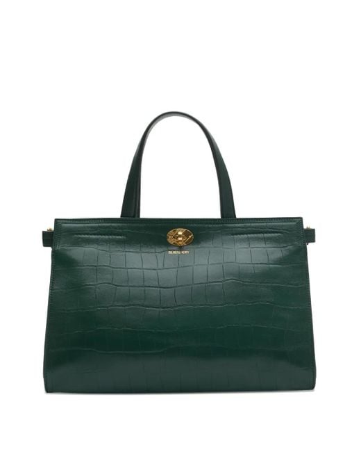 Burberry Green Small Cotswolds Tote Bag