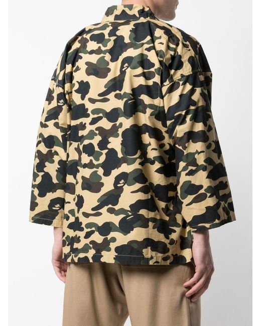 A Bathing Ape 1st Camo Kimono Shirt for 